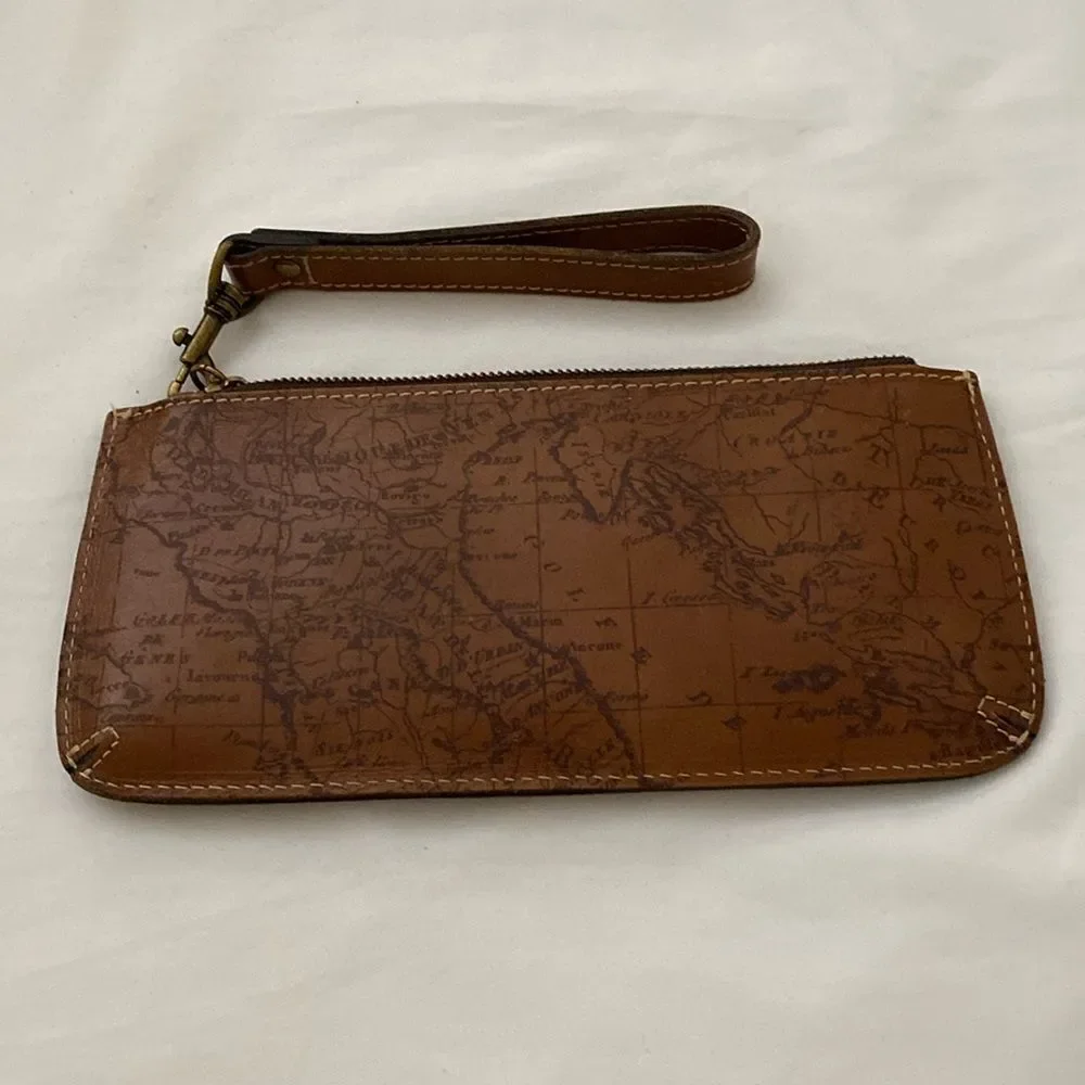 Patricia Nash Brown Leather Wallet